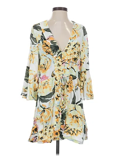 Pre-owned Maaji Casual Dress In Yellow