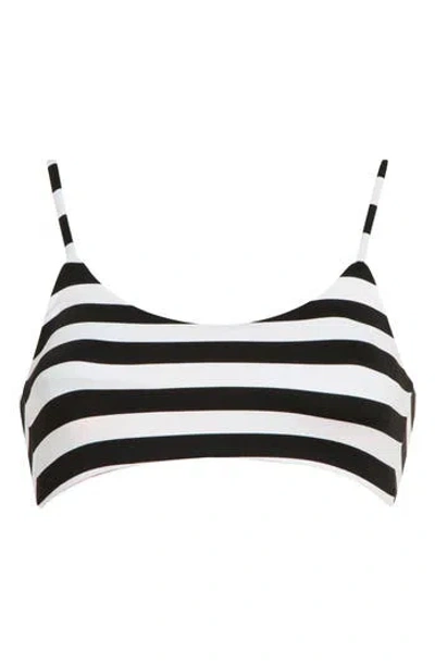 Maaji Ceci Reversible Bikini Top In Black
