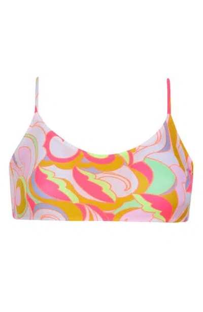 Maaji Ceci Reversible Bikini Top In Pink