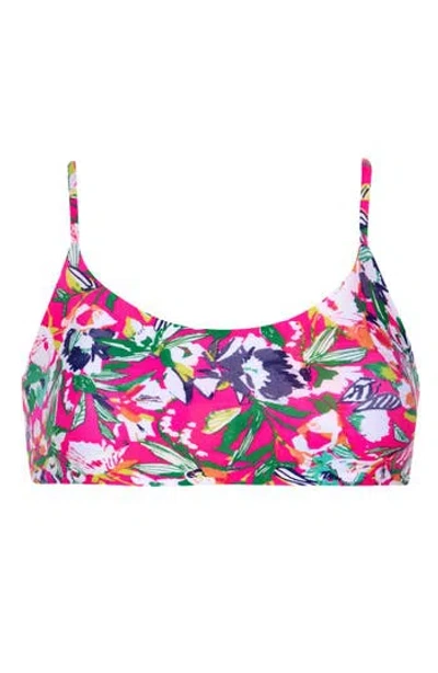 Maaji Ceci Reversible Bikini Top In Pink
