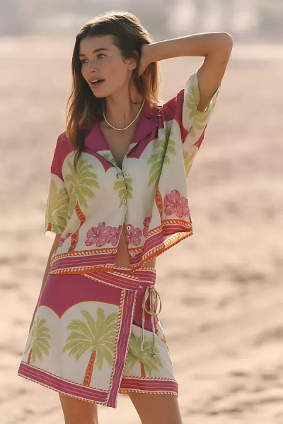 Maaji Celestia Wrap Mini Skirt In Multi