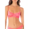 Maaji Cerise Archer Reversible Underwire Bikini Top In Bright Pink