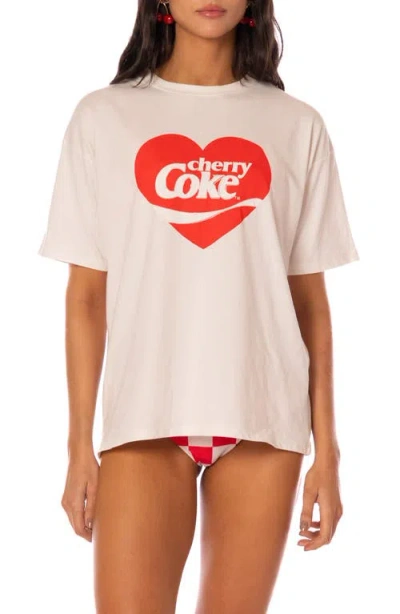 Maaji Cherry Coke Graphic Cover-up T-shirt