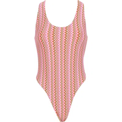 Maaji Claire One Piece Swimsuit In Pink