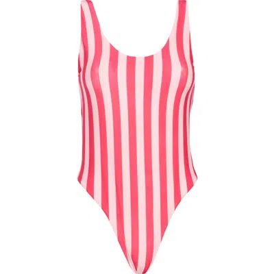 Maaji Claire Reversible One-piece Swimsuit In Multi