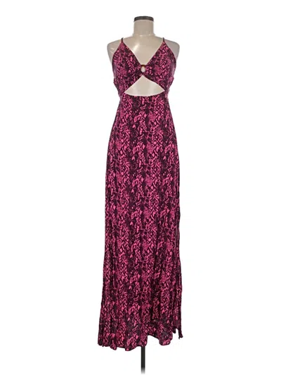 Pre-owned Maaji Cocktail Dress In Burgundy