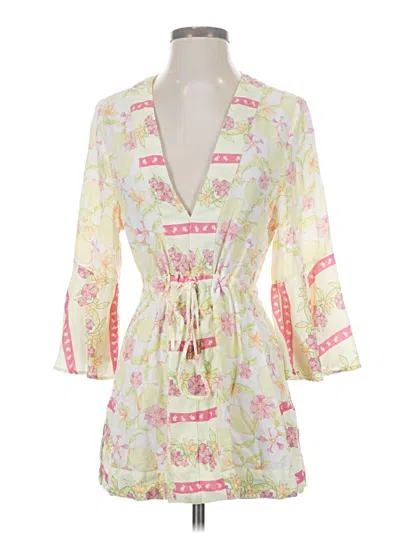 Pre-owned Maaji Cocktail Dress In White