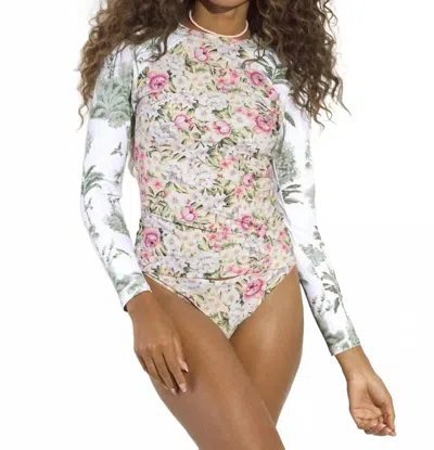 Maaji Coco Forest Diver Rashguard In Multi