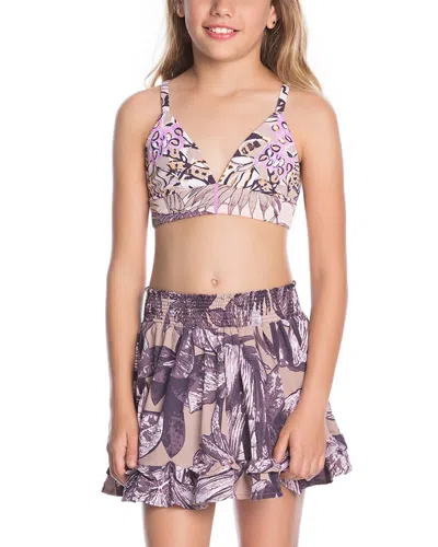 Maaji Kids'  Coco Loco Skirt In Purple