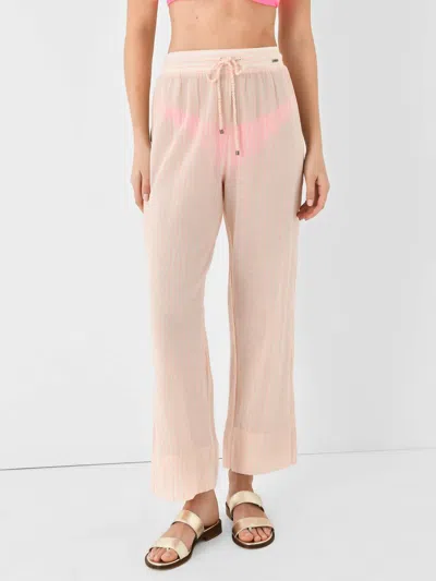 Maaji Coral Pinstripe Julieth Pant In White