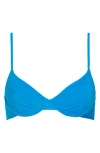 Maaji Dainty Underwire Bikini Top In Blue