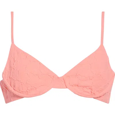 Maaji Dainty Underwire Bikini Top In Pink