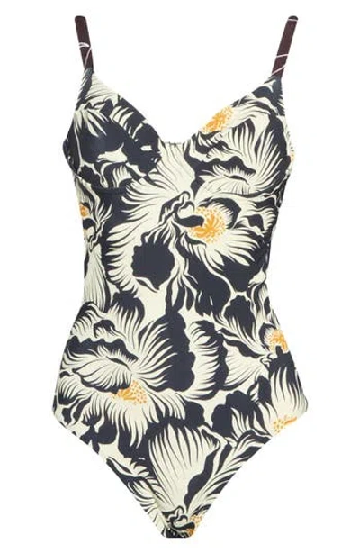 Maaji Danish Reversible One-piece Swimsuit In Blue