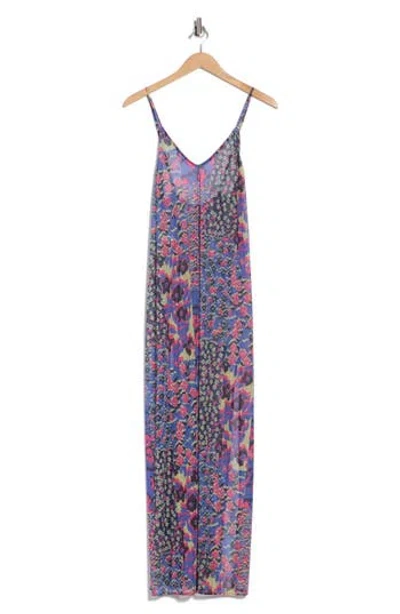 Maaji Debbie Cover-up Maxi Dress In Blue