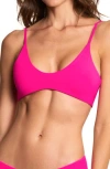Maaji Liberty Reversible Bikini Top In Dragon Fruit Liberty