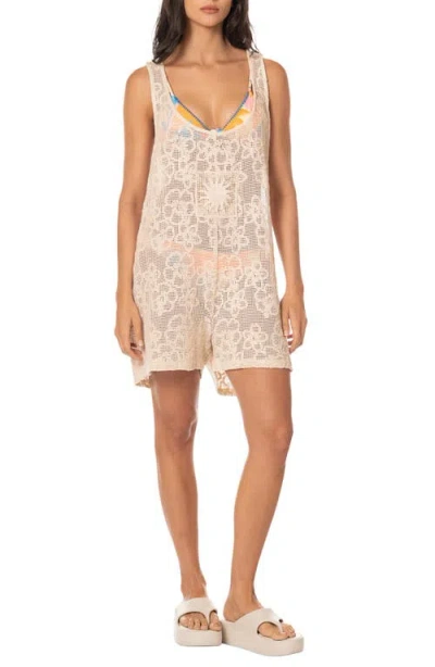 Maaji Embrace Zayden Cotton Cover-up Dress In Pink