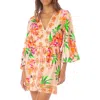 Maaji Enjoyable Cover-up Caftan In Light Beige