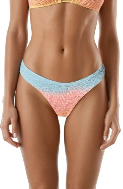 Maaji First Light Splendor Reversible Bikini Bottoms In Multi
