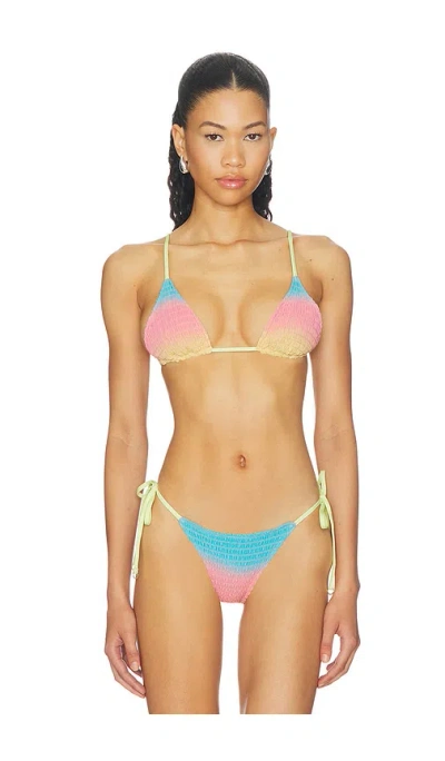 Maaji First Light Zen Bikini Top In Multi