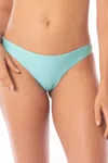 Maaji Flirt Bikini Bottom In Aquamarine