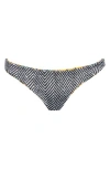 Maaji Flirt Reversible Bikini Bottoms In Blue