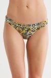 Maaji Flirt Reversible Bikini Bottoms In Multi