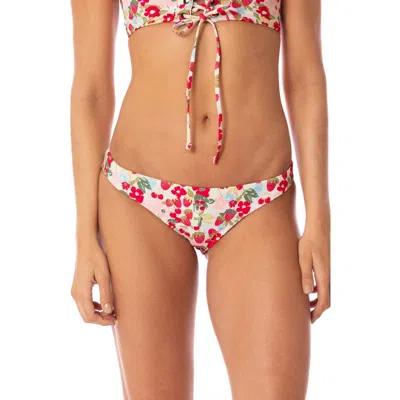 Maaji Flirt Reversible Bikini Bottoms In Multi