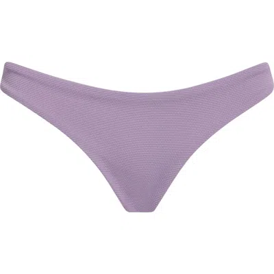 Maaji Flirt Rib Bikini Bottoms In Gray