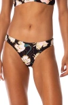 Maaji Floral Dream Sublimity Reversible Bikini Bottoms In Multi