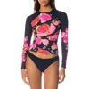 Maaji Flory Diver Upf 50+ Rashguard Top