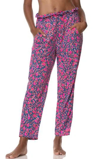 Maaji Gardenia Print Pants In Pink