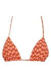 Maaji Geo Waver Balmy Triangle Bikini Top