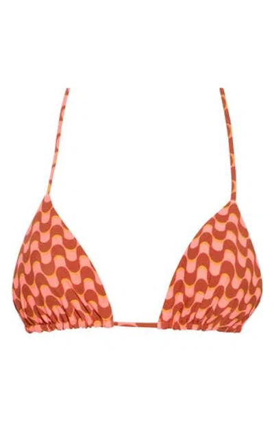 Maaji Geo Waver Balmy Triangle Bikini Top