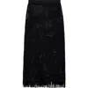 Maaji Ginger Garden Tano Sheer Cover-up Skirt In Black