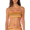 Maaji Golden Gambit Artemisa Reversible Bikini Top In Multi