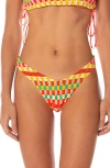 Maaji Golden Gambit Splendor Reversible Bikini Bottoms In Multi