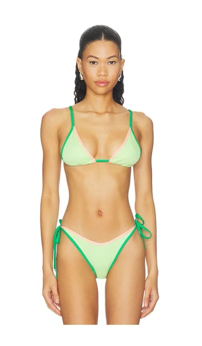 Maaji Green Symphony Ginger Bikini Top