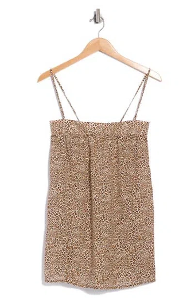 Maaji Guilia Animal Print Cover-up Dress In Brown