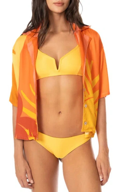 Maaji Instintc Octavia Cover-up Shirt In Multi