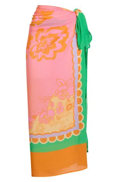 Maaji Isla Pareo Swim Cover-up In Multi