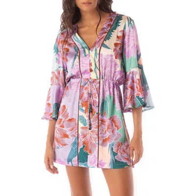 Maaji Japanese Eden Enjoyable Cover-up Dress In Multi