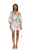 Maaji Eden Enjoyable Kaftan In 柔和绿