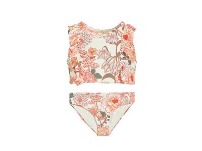 Maaji Japanese Summer Kihei Girls Swimwear (little Kid/big Kid) Girl's Swimwear Sets Open Beige : 6 Little In Multi