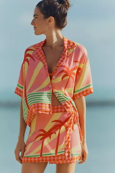 Maaji Jungle Sway Octavia Buttondown Top In Multi