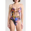 Maaji Katy One-piece Swimsuit In Multicolor