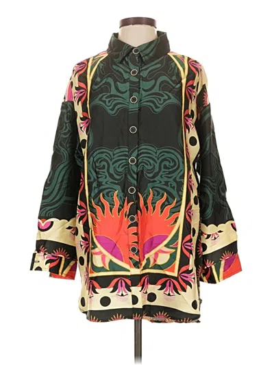 Pre-owned Maaji Kimono In Green