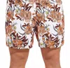 Maaji Men's Cremon Sailor Swim Trunks In White In Multi