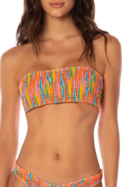 Maaji Mystic Ikat Artemis Multifit Reversible Bikini Top