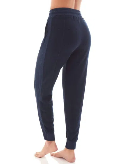 Maaji Navy Hibiscus Jogger In Blue