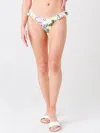 Maaji New Found Love Kali Ruffle Bikini Bottom In Yellow In Yellow